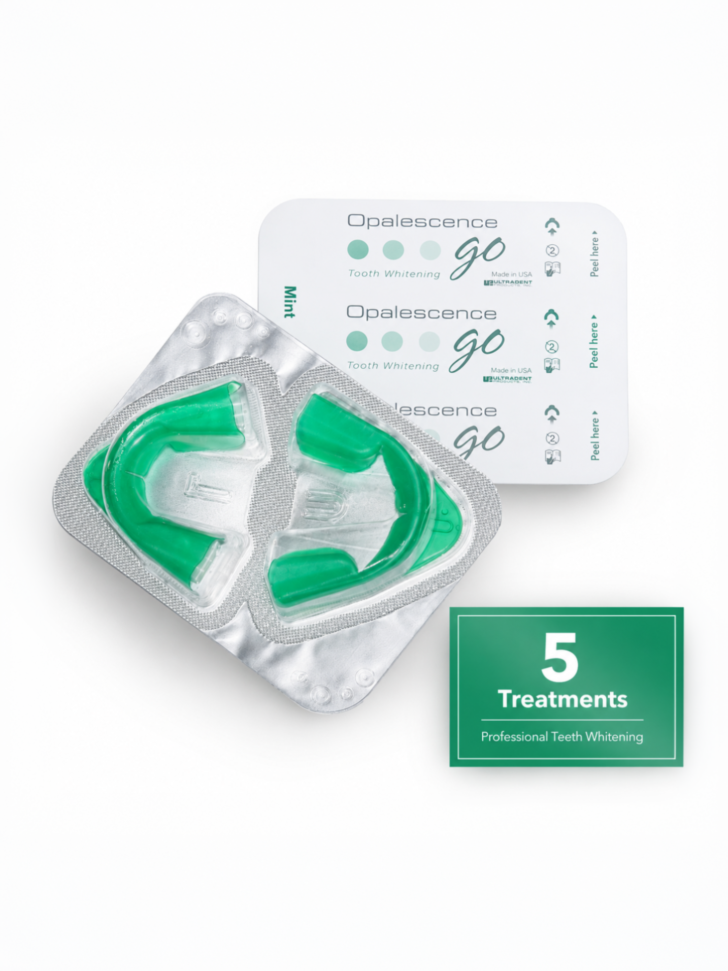 Opalescence Go 15% - 5 Prefilled Teeth Whitening Trays